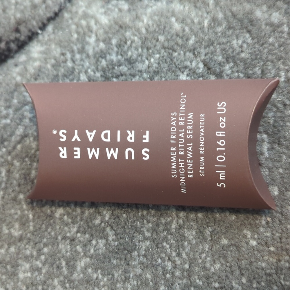 Summer Fridays Midnight Ritual Retinol Renewal Serum very mini 5ml brand new